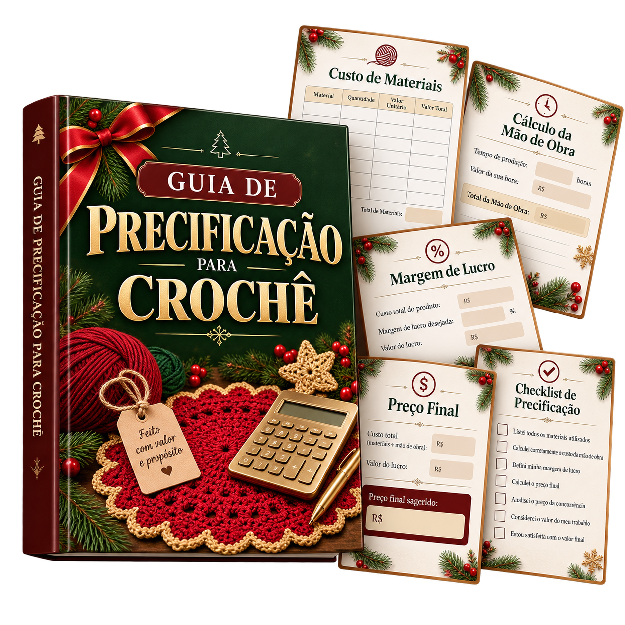 Guia de Precificação para Crochê
