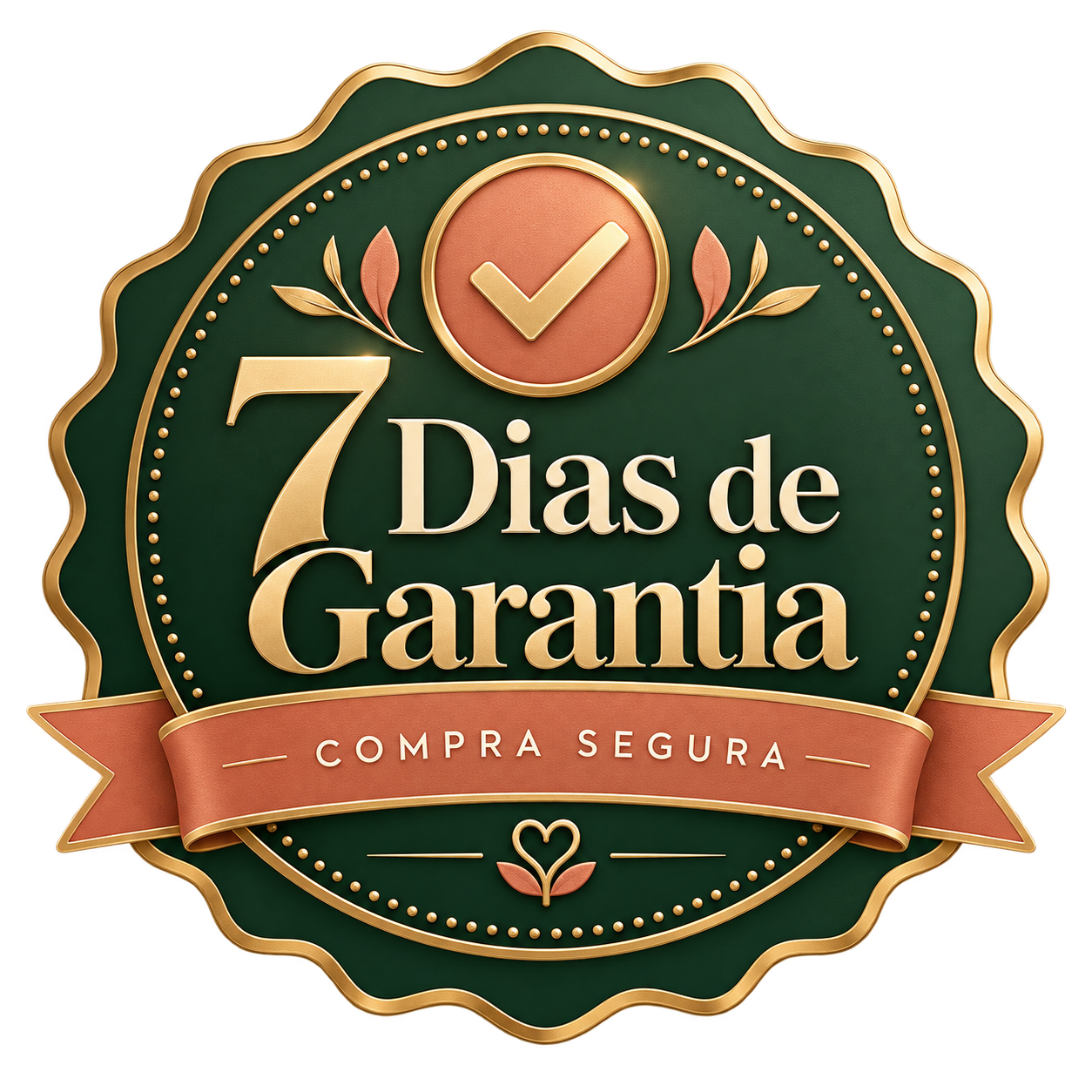 Selo de 7 dias de garantia — compra segura